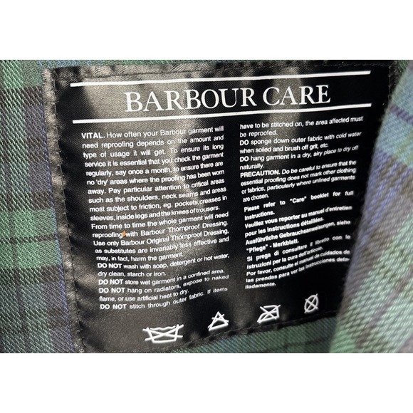 Barbour Bedale Thornproof Vintage A104 Black C48 Jacket Waxed Special Edition - Picture 3 of 16